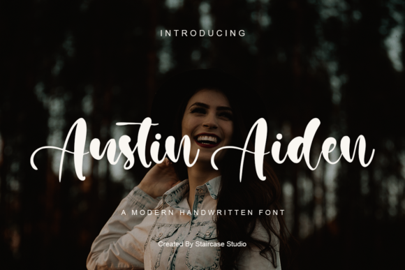 Austin Aiden: A Modern Script Typeface