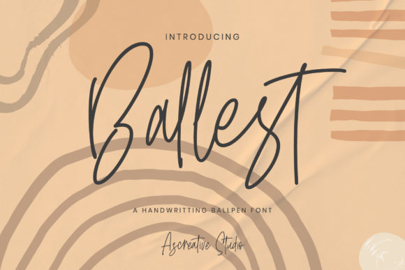 Ballest: A Handwritten Font for Creative Projects