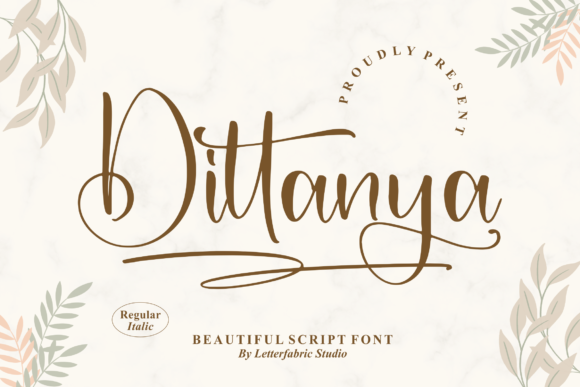 Dittanya: A Luxurious Handwritten Font