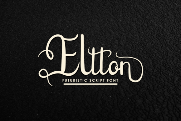Eltton: A Stylish Handwritten Font for Web Design