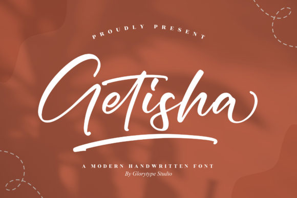 Getisha: A Stylish Script Font