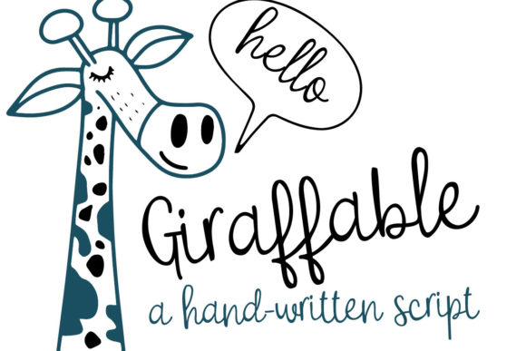 Giraffable: A Timeless Handwritten Font
