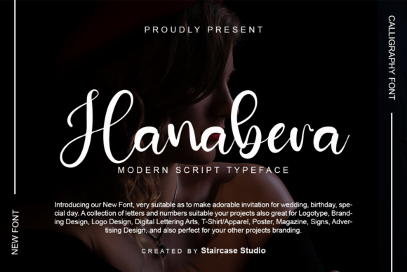 Hanabera: A Sweet Handwritten Font for Branding