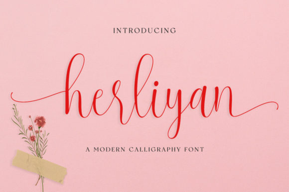Herliyan: A Script Font for Real Design Work
