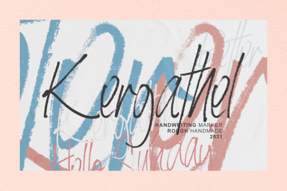 Kergathel: A Handwritten Font for Business