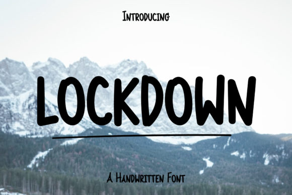 Lockdown Font for Web Design