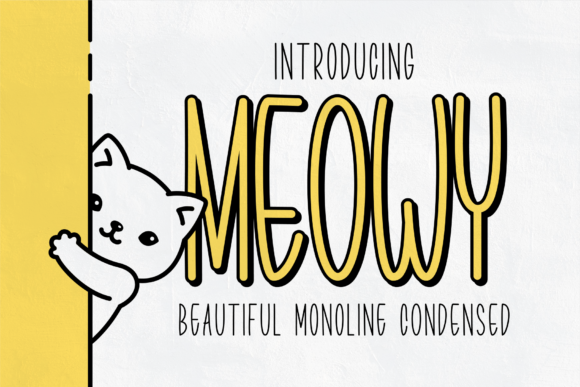 Meowy Font: Sweet Script for Creative Projects