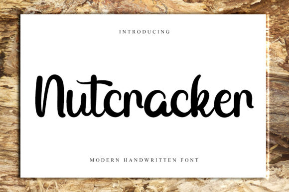 Nutcracker: A Stylish Handwritten Font