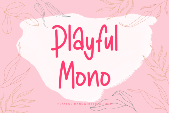 Playful Mono: A Whimsical Font for Editorial Design