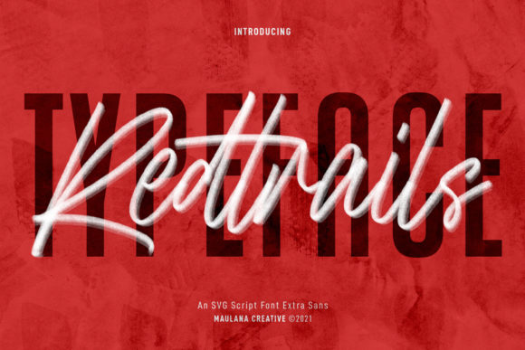 Redtrails: A Script Font for Elegant Design