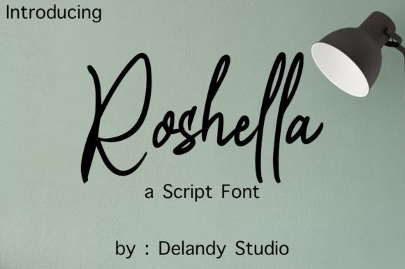 Roshella: A Handwritten Font for Creative Campaigns