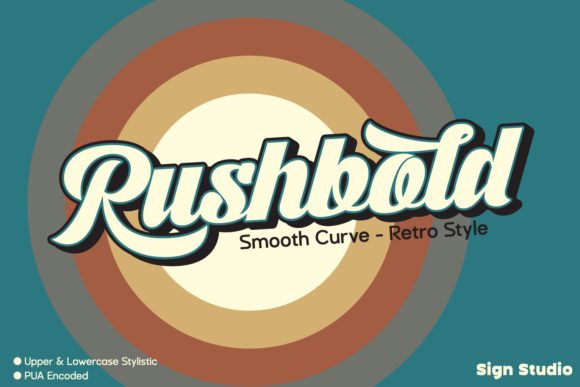 Rushbold: A Bold Handwritten Font