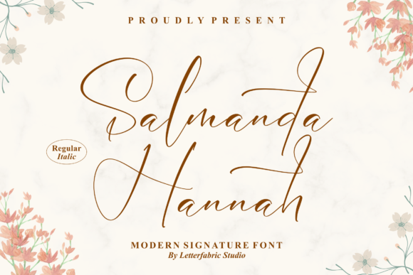 Salmanda Hannah: A Script Font for Real Projects