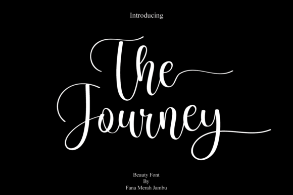 The Journey: A Font That Elevates Your Brand