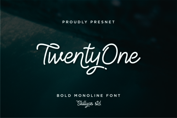 TwentyOne: A Vintage Script for Creative Projects