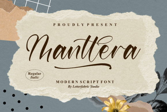 Use Manttera for Bold, Beautiful Typography